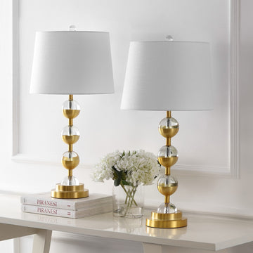 Avery 27.5" Crystal LED Table Lamp - JONATHAN Y